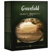 Чай черный Greenfield Classic Breakfas, 100пак/уп