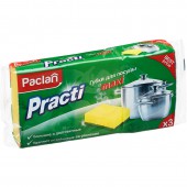 Губка д/посуды "Paclan", 3шт/уп., ст.1 Губка д/посуды "Paclan", 3шт/уп., ст.1