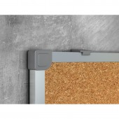 Доска комб.пробковая/магн.-маркерная лак 60х90см алюм.рама Доска комб.пробковая/магн.-маркерная лак 60х90см алюм.рама