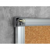 Доска комб.пробковая/магн.-маркерная лак 90х120см алюм.рама Доска комб.пробковая/магн.-маркерная лак 90х120см алюм.рама