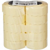 Этикет-лента Эконом 22х12 белая волна 1000шт/рул 10рул/уп Этикет-лента Эконом 22х12 белая волна 1000шт/рул 10рул/уп