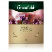 Чай черный Greenfield Spring Melody фольгир.100 пак Чай черный Greenfield Spring Melody фольгир.100 пак