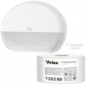 Бумага туалетная для держателей Veiro Q2 Comf в сред.рул. 2сл. 200м 12рул. T203 Бумага туалетная для держателей Veiro Q2 Comf в сред.рул. 2сл. 200м 12рул. T203