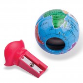 Точилка с контейнером, 1 отверстие, пластик, Maped Globe, 051111 Точилка с контейнером, 1 отверстие, пластик, Maped Globe, 051111