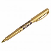 Маркер перманентный золотой, блистерная упаковка Маркер перманентный золотой, блистерная упаковка