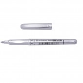 Маркер перманентный Centropen 2690 серебряный, блистерная упаковка Маркер перманентный Centropen 2690 серебряный, блистерная упаковка