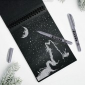 Маркер перманентный Centropen 2690 серебряный, блистерная упаковка Маркер перманентный Centropen 2690 серебряный, блистерная упаковка