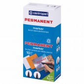 Маркер перманентный Centropen 2486, красный, 1мм, ст.12 Маркер перманентный Centropen 2486, красный, 1мм, ст.12