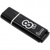 Флеш-память Smartbuy 8GB Glossy series Black