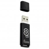 Флеш-память Smartbuy 8GB Glossy series Black