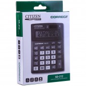Калькулятор настольный Citizen BusinessLine CMB1201-BK 12-разрядный черный
