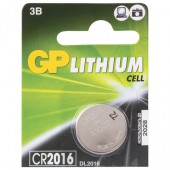 Элементы питания батарейка CR2016 GP , 1шт/уп
