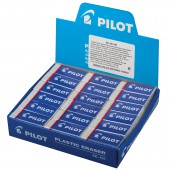 Ластик Pilot, прямоугольный, виниловый, картонный футляр, 42*18*11мм