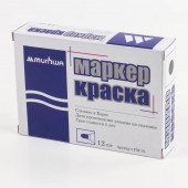 Маркер-краска лак MunHwa чёрный, ширина линии 4мм , ст.12 Маркер-краска лак MunHwa чёрный, ширина линии 4мм , ст.12