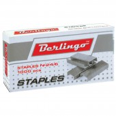 Скобы для степлера №24/6, оцинкованные, 1000 шт.энергосберегающие Скобы для степлера №24/6, оцинкованные, 1000 шт.энергосберегающие