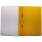 Папка-скоросшиватель пластик. перф. А4, 180мкм, желтая