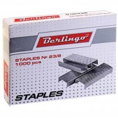 Скобы для степлера №23/8, оцинкованные, 1000 шт. Скобы для степлера №23/8, оцинкованные, 1000 шт.