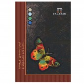 Планшет для пастелей 20л. А4 "Бабочка", 200г/м2, 4-х цветная тонированная