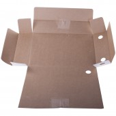 Папка архивная 7,5 см, 2 завязки, микрогофрокартон, белая Папка архивная 7,5 см, 2 завязки, микрогофрокартон, белая