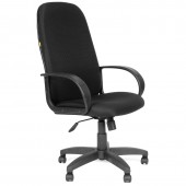 Кресло офисное "Chairman 279" PL, ткань JP черная, механизм качания, высокая спинка, ст.1