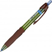 Ручка шариковая автоматическая "Powertank sn-220 eco", синяя, 1мм, грип