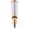 Ручка перьевая "Delucci" черная, 0,8 мм, корпус серебро, подарочный футляр