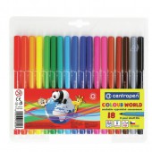 Фломастеры 18цв., "Colour World", блистер Фломастеры 18цв., "Colour World", блистер