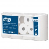 Бумага туалетная в стандартных рулонах Tork Premium(T4) 2сл, 8рул/уп, белая Бумага туалетная в стандартных рулонах Tork Premium(T4) 2сл, 8рул/уп, белая
