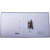 Папка-регистратор А4, 50мм OfficeSpace, бумвинил, с карманом на корешке, синяя