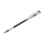 Ручка гелевая "Standard" синяя, 0,5мм, грип