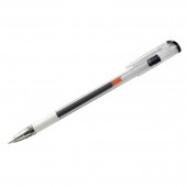Ручка гелевая Berlingo "Standard" черная, с резиновой вставкой, 0,5мм, ст.12