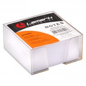 Блок для записей 90*90мм 500л белый в прозрачном пластиковом боксе Блок для записей 90*90мм 500л белый в прозрачном пластиковом боксе