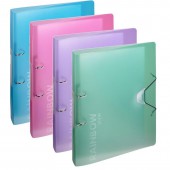 Папка 2 кольца Attache Rainbow Style фиолетовый Папка 2 кольца Attache Rainbow Style фиолетовый