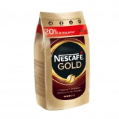 Кофе растворимый Nescafe Gold раств.субл.900г пакет
