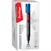 Маркер перманентный Berlingo, скошенный, 0,5-4мм Маркер перманентный Berlingo, скошенный, 0,5-4мм