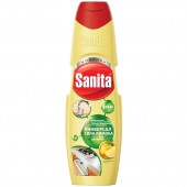 Чистящее средство Sanita Универсал крем, 600мл, Сила лимона