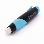Ластик Brauberg "Blaster", в пластиковом футляре, выдвижной, в дисплее, цвета в ассортименте Ластик Brauberg "Blaster", в пластиковом футляре, выдвижной, в дисплее, цвета в ассортименте