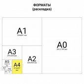 Папка-регистратор А4, 70мм Staff, с мраморным покрытием, ст.1