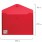 Папка-конверт на кнопке,Brauberg А4, прозрачная,  красная, до 100 листов, 0,18мм