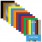Картон цветной, набор А4, 10л. 195*280мм "Хатбер" Мелованный,  10цв., Creative Set, 10Кц4_05809(N049600)