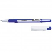 Ручка гелевая Brauberg Contact, игольчатый пиш. узел, 0,5 мм, рез. держ.