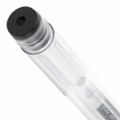 Ручка гелевая Brauberg Number One, прозр. корп, 0,5 мм, рез. держ.