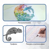 Линер Brauberg, Набор 12 шт., "Aero", супертонкий метал. наконечник 0,4мм, трехгран. корпус Линер Brauberg, Набор 12 шт., "Aero", супертонкий метал. наконечник 0,4мм, трехгран. корпус