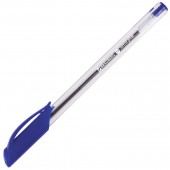 Ручка шариковая масляная Brauberg "Extra Glide", трехгранная, корпус тонированный, 1мм, син