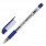 Ручка шариковая масляная Brauberg "Max-oil", c грипом, корпус прозрачный, 0,7 мм, синяя