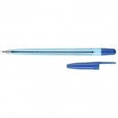 Ручка шариковая Стамм "111 "Офис", корп. тонированный синий, толщина письма 0,7-1мм, ОФ999, синяя