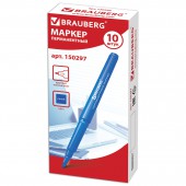 Маркер перманентный нестираемый Brauberg "ClassicLine", тонкий након., 1 мм Маркер перманентный нестираемый Brauberg "ClassicLine", тонкий након., 1 мм