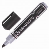 Маркер перманентный (нестираемый) Brauberg "Neo", утолщенный круглый наконечник 5мм, черный Маркер перманентный (нестираемый) Brauberg "Neo", утолщенный круглый наконечник 5мм, черный