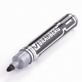 Маркер перманентный (нестираемый) Brauberg "Neo", утолщенный круглый наконечник 5мм, черный Маркер перманентный (нестираемый) Brauberg "Neo", утолщенный круглый наконечник 5мм, черный