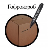 Маркер перманентный нестираемый Staff, эконом, круглый након., 2,5 мм Маркер перманентный нестираемый Staff, эконом, круглый након., 2,5 мм